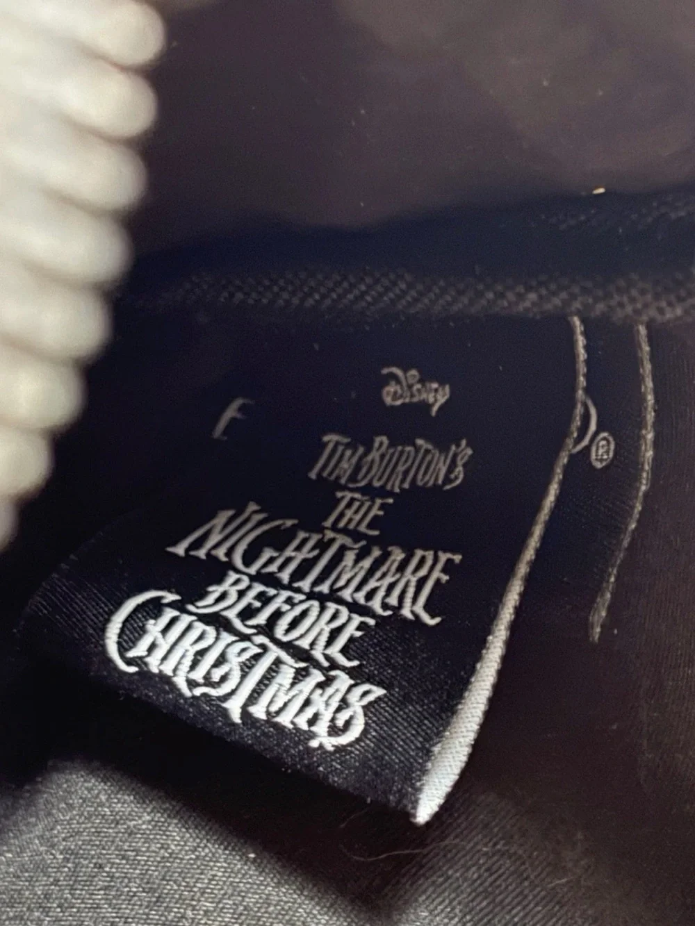 Disney Park Bio world Nightmare Before Christmas Backpack W/adjustable Strap